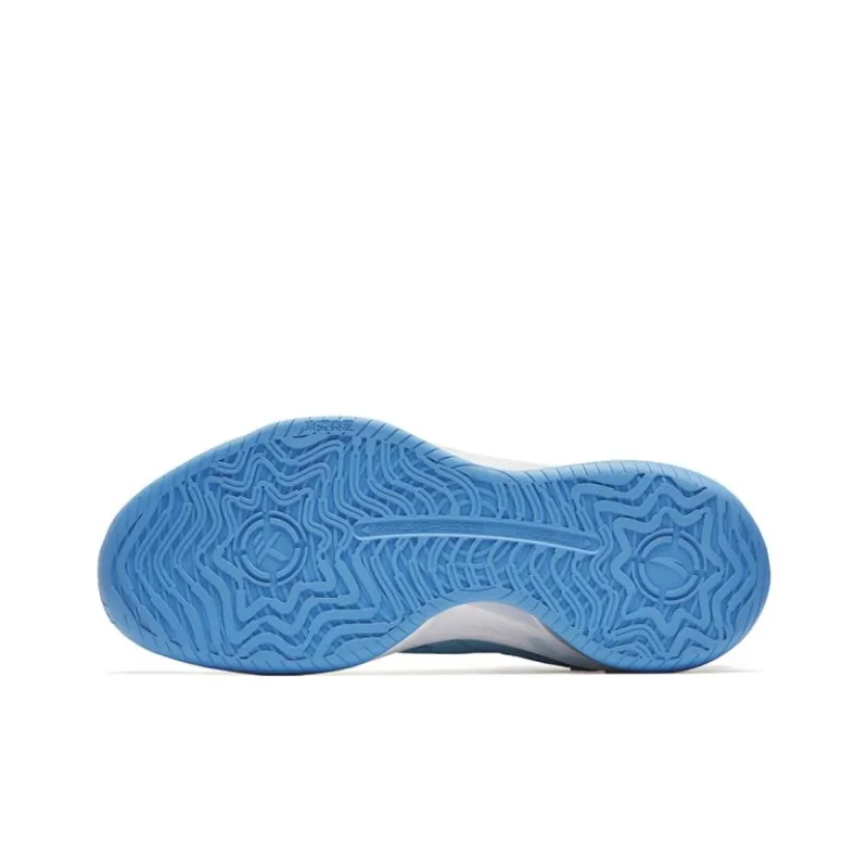 Anta KT3 Thompson Cushioning Anti-Slip And Wear-Resistant Low-Top Basketball Shoes Waterfall Blue-4