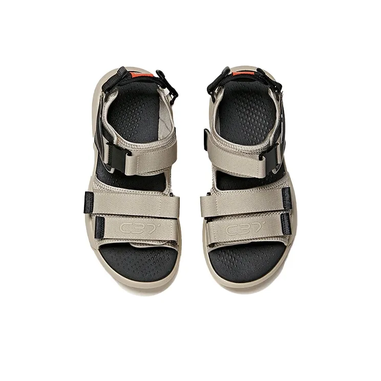 Anta C37° Beach Sandals Men's Gray Black-2