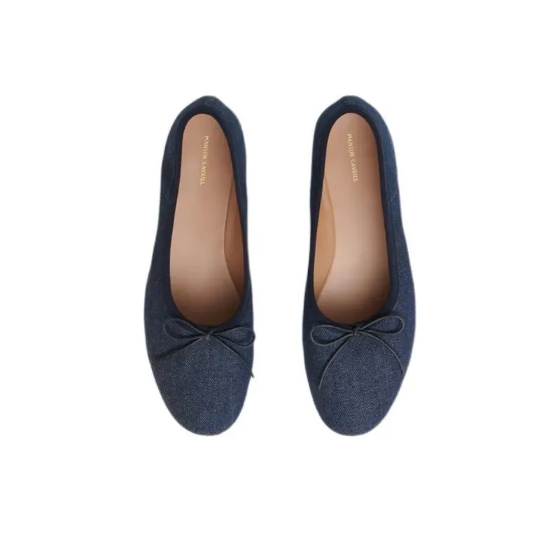 MANSUR GAVRIEL Dream Ballerina Casual Single Shoes Women's Blue-3