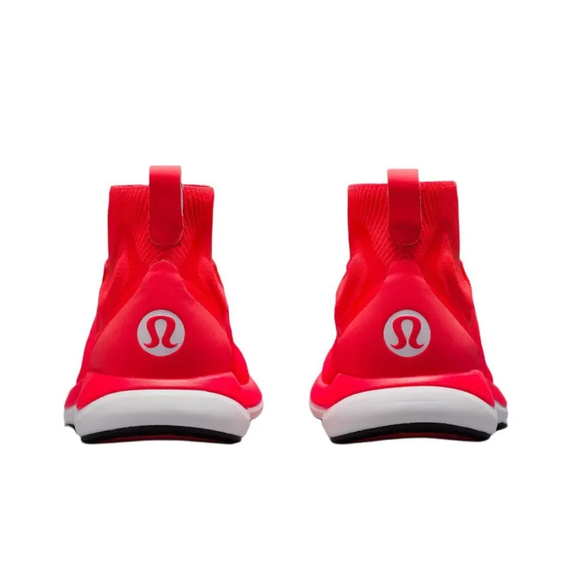 Lululemon Chargefeel Anti Slip Wear Resistant Mid Top Training Running Shoes Women's Red-4