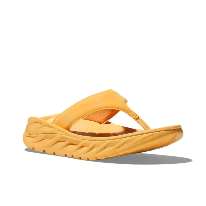 HOKA ONE ONE Ora Recovery Flip Quiet Flip Flops Women's Orange-3