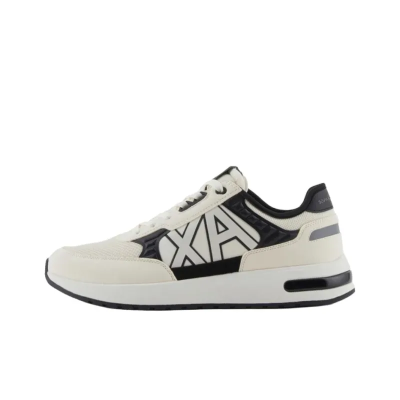 ARMANI EXCHANGEAE Low Top Casual Shoes Men's Milk White-0