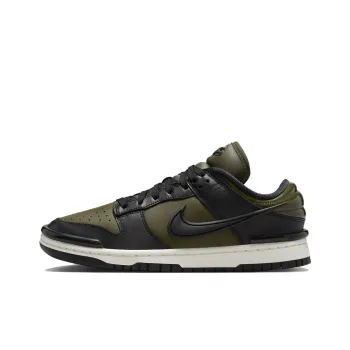 Nike Dunk Low Twist Army Khaki Black Women's