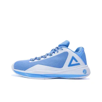 PEAK Parker IV Basketball Shoes Men Low Top Premium Blue