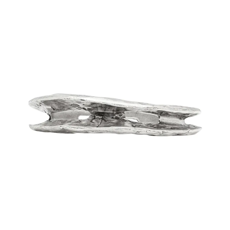 SAINT LAURENT Arty Hammered effect Bangle-0