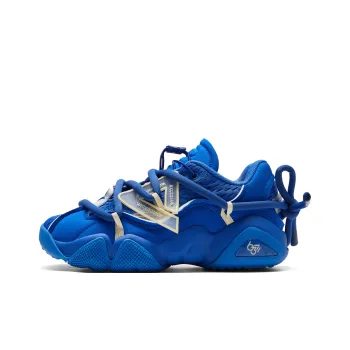 PEAK State Pole 6371 Anti Slip Wear Resistant Low Top Sports Casual Shoes Women's Blue