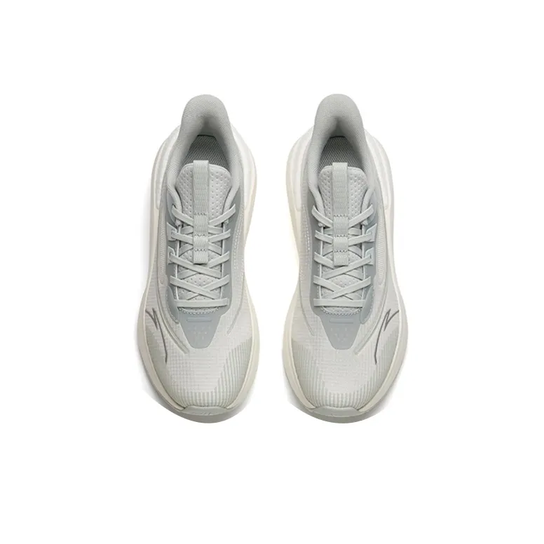 Anta Martian Foam Cushioned Slip-Resistant Low-Top Running Shoes Women's Green White-3