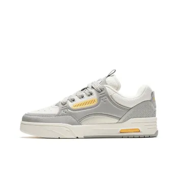 Anta AOJIE Low Top Skateboard Shoes Women's Gray White