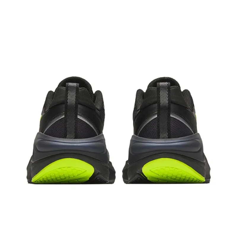 Anta C37+ Cushioning Rebound Low Top Running Shoes Men's Black Green-3