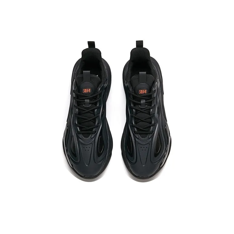 Anta Chao Worship 2.0 Cushioning Anti Slip And Wear Resistant Low Top Sports Casual Shoes Men's Black Gray-2