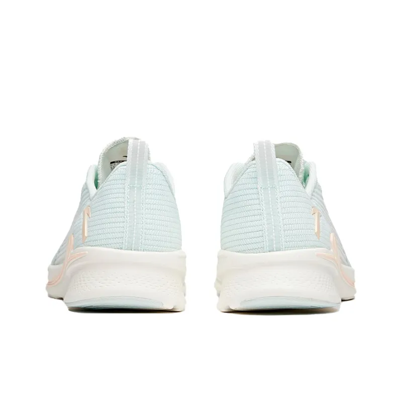 Anta Hydrogen Run II Cushioning Anti Slip Wear Resistant Breathability Low Top Running Shoes Women's Foam Green-3