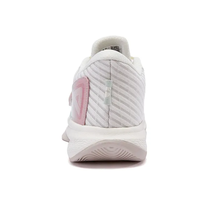 PEAK Spirit Snake Anti Slip Wear Resistant Low Top Basketball Shoes Men's White-4