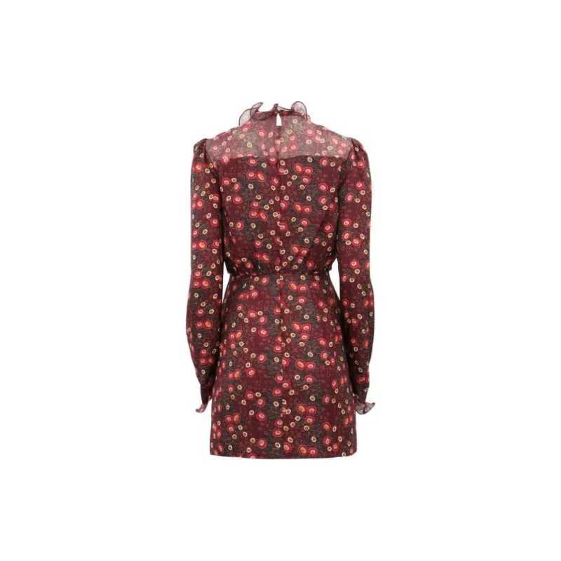 SALONI Long-Sleeved Dresses Women's Red-1