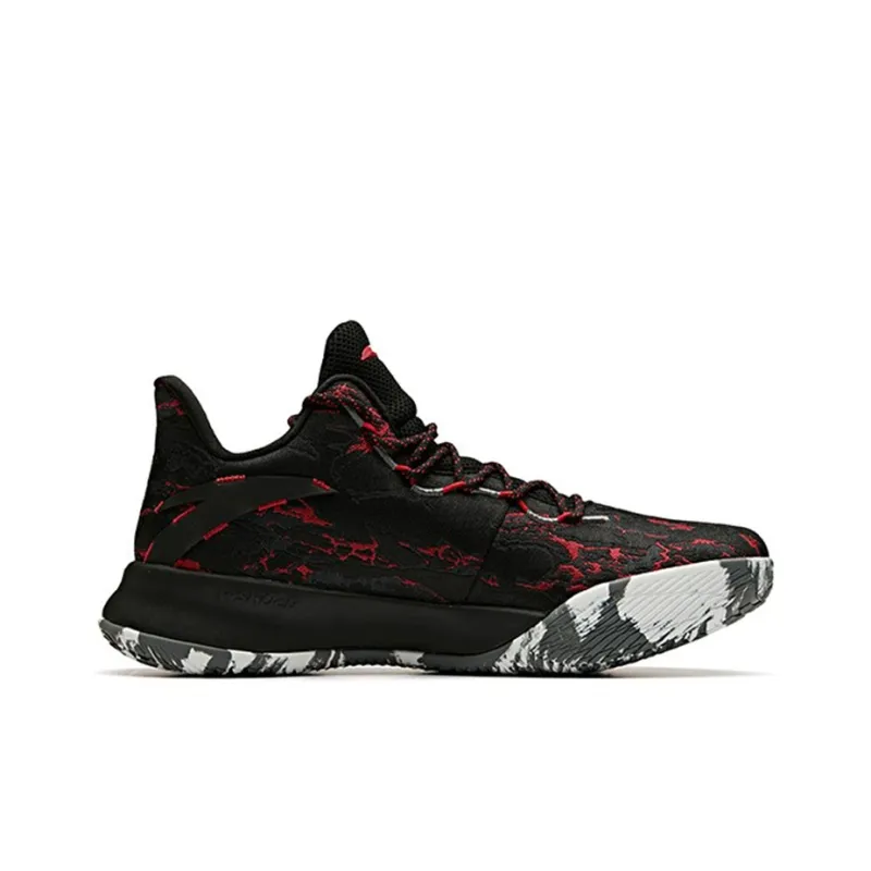 Anta Pallas Performance Basketball Shoes Men's Black Red-1