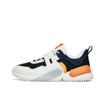Anta Rubik's Cube 3.0 Cushioning Anti Slip And Wear Resistant Low Top Casual Shoes Men's Black White Blue
