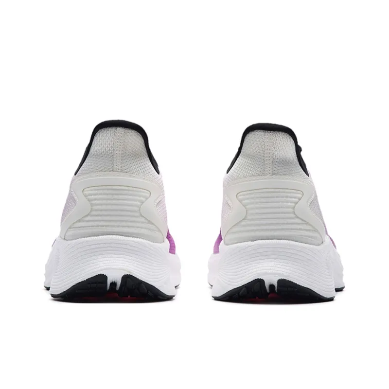 Anta MACH 2.0 Cushioned Anti-Slip Wear-Resistant Breathable Lightweight Low-Top Running Shoes Men's Purple Black White-4