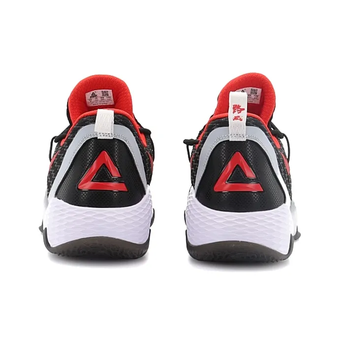 PEAK Lu Wei Slip Resistant, Abrasion Resistant, Breathable Low Top Basketball Shoes Men's-4