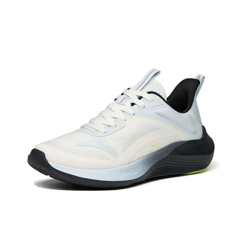 Anta DuCi1 Slip Resistant, Abrasion Resistant, Breathable Low Top Running Shoes Men's White Blue-2