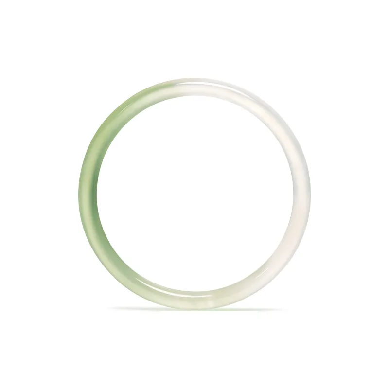 STYLEJING Chalcedony Jade Bangles Women's-21
