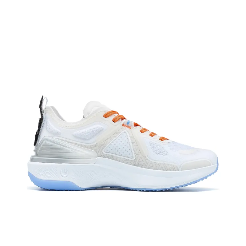 MOMO PLANET x PEAK Taichi 4.0 Pro Cushioning Anti Slip And Wear Resistant Low Top Running Shoes Women's White-1