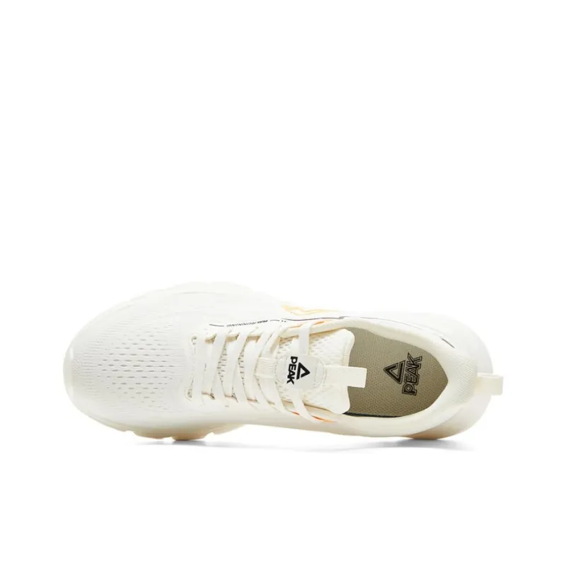 PEAK OG45 Slip Resistant, Abrasion Resistant, Rebound Resistant Low Top Running Shoes Men's Beige-2