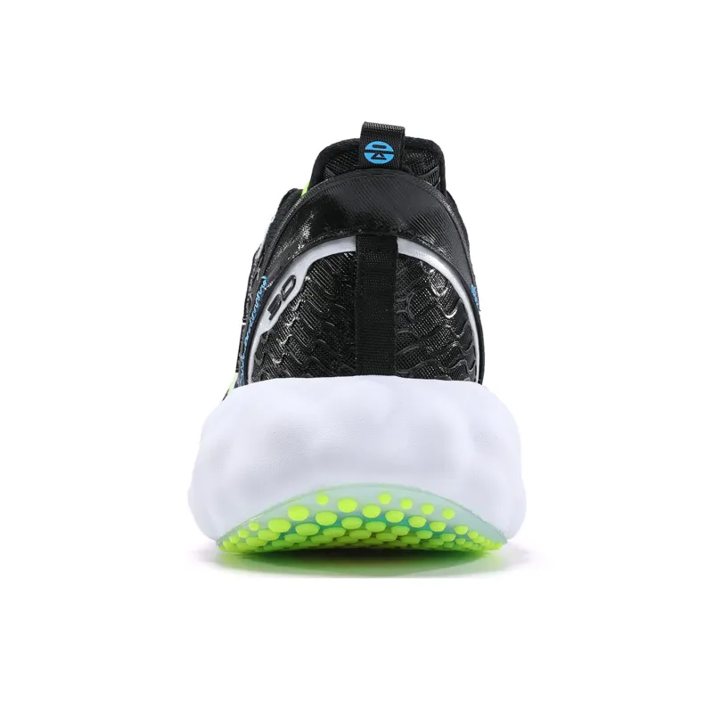 PEAK Taichi Cloud R1 3D Width Anti Slip And Wear Resistant Lightweight Low Top Sports Casual Shoes Men's Black White-3