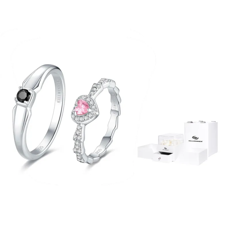 KILLWINNER S925 Silver Rings Unisex-14