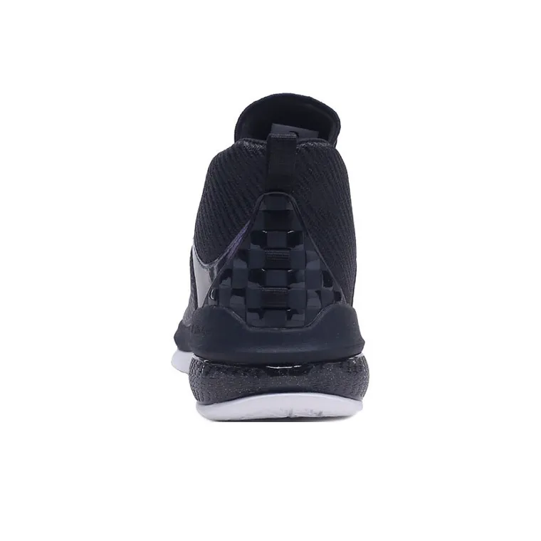 Anta UFO2.0 Cushioning Anti Slip And Wear Resistant Coverage High Top Basketball Shoes Men's Black-3