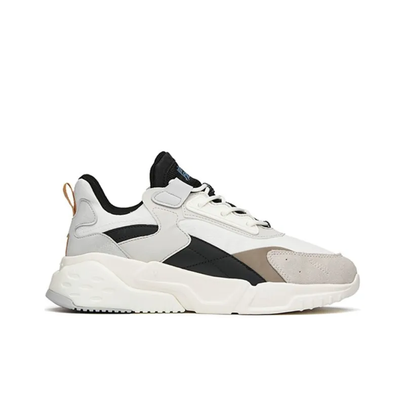 Anta Rubik's Cube Low-Top Chunky Sneakers Men's White Black-1