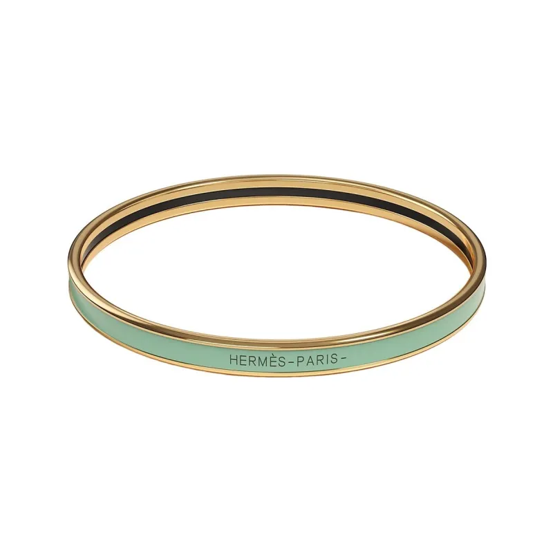 HERMES Uni Bangles Women's Green-0