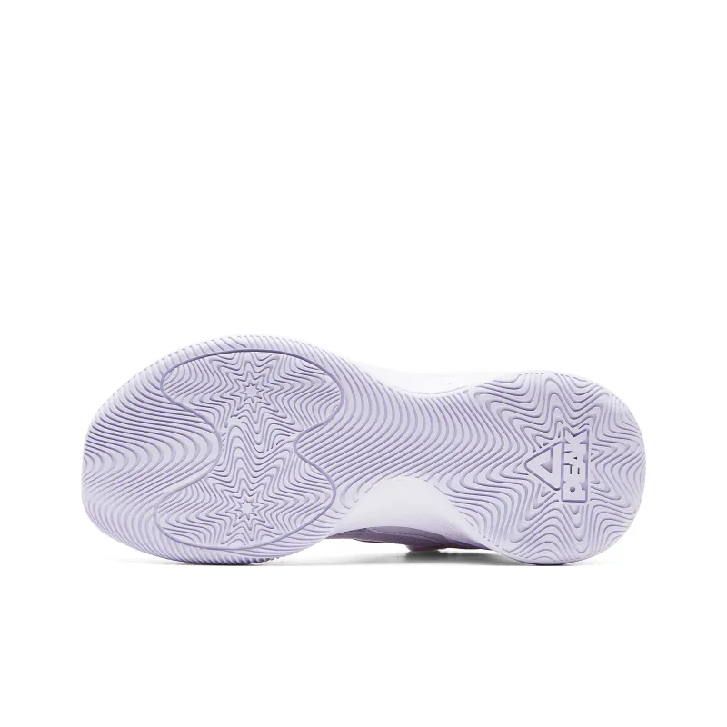 PEAK Lanying Basketball Shoes Women's Low Top Purple-5