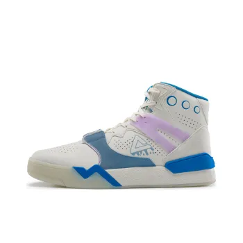 PEAK Taichi 910 High Top Skateboard Shoes Men's White