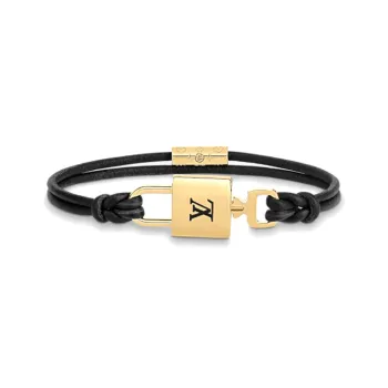 LOUIS VUITTON Lv Padlock Bracelet