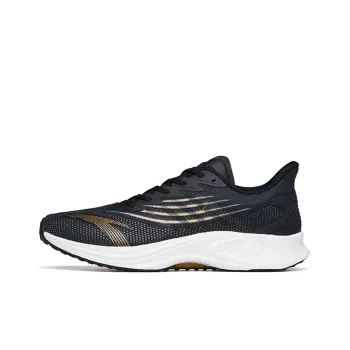 Anta MACH 2.0 Nitrogen Technology Durable Breathable Low Top Running Shoes Men's Black