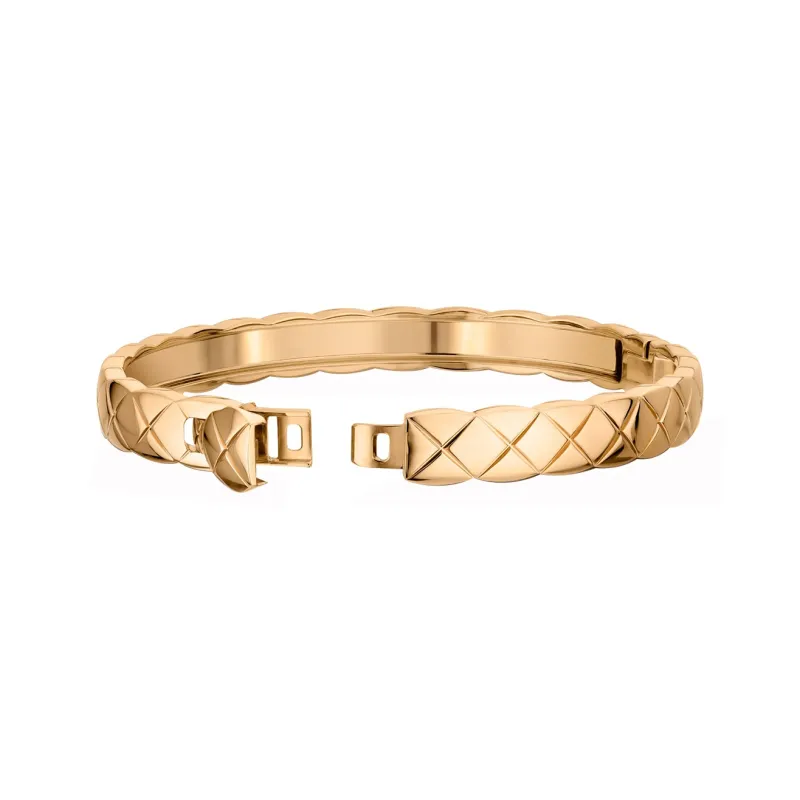 CHANEL 18K Gold Bangles Women's-1