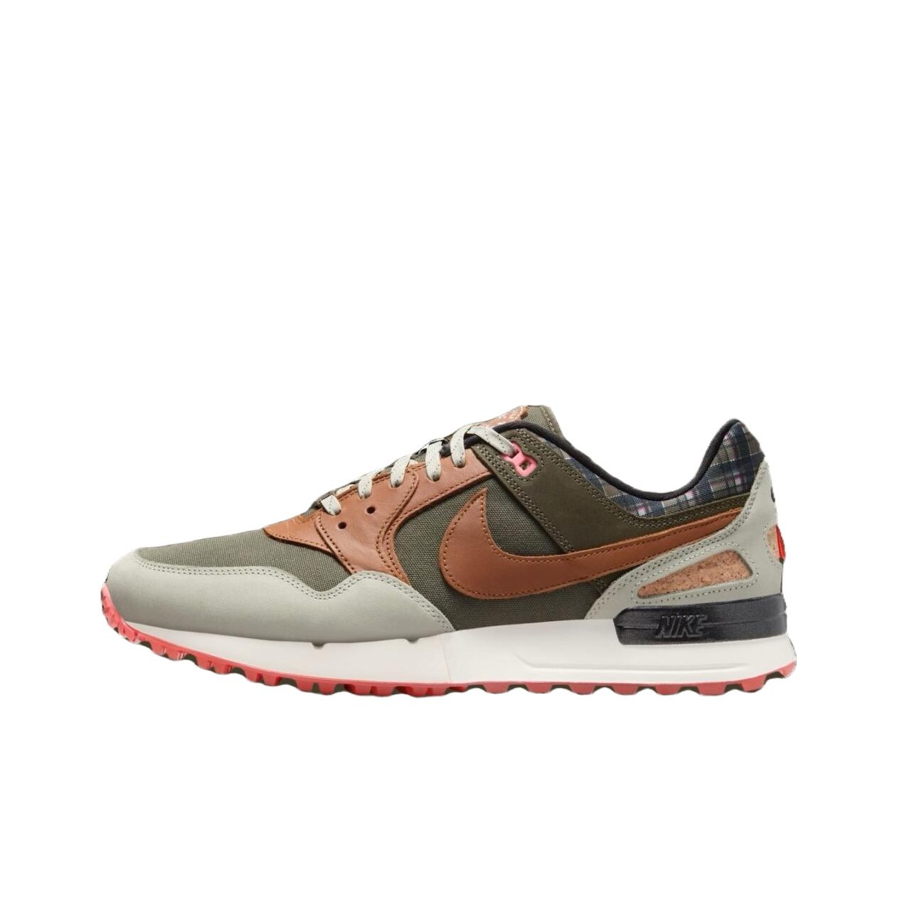 Nike Air Pegasus 89 Golf Shoes Unisex Low top Green Brown US M 14