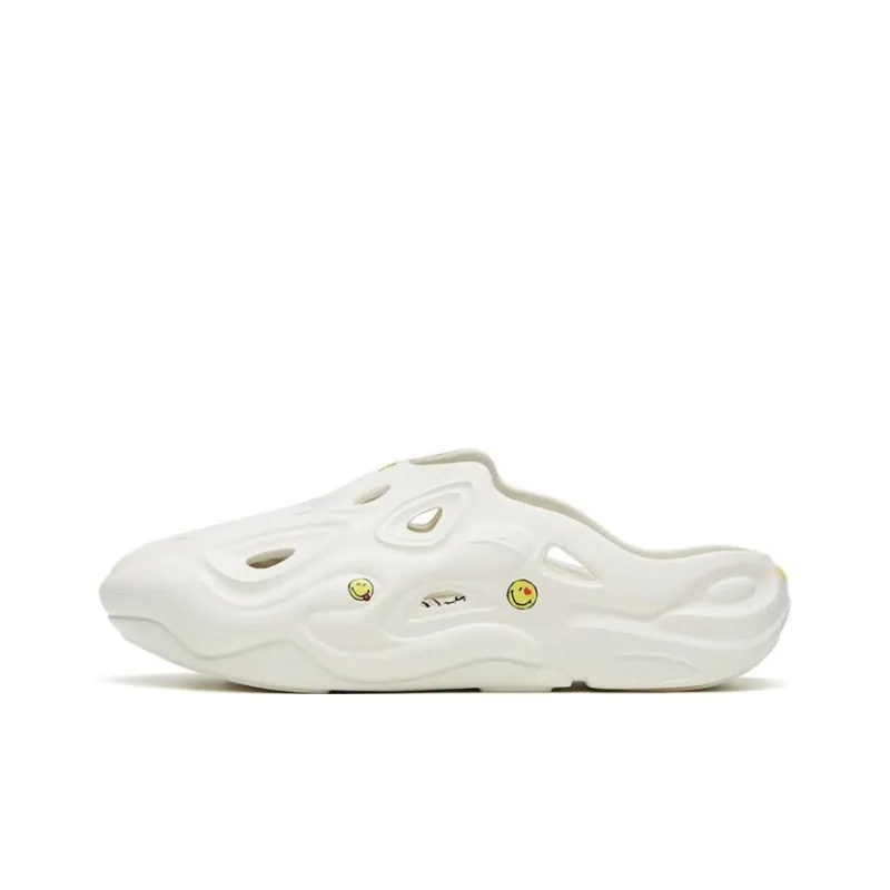 Anta Chaobai 1.0 Quiet Slide Slippers Men's White-0