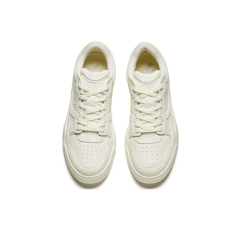 Anta C37 Series Durable Breathable Low Top Skateboard Shoes Men's White-2
