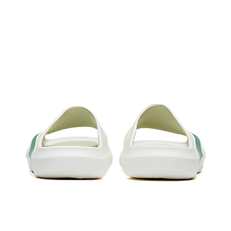 Anta C37 Series Slide Slippers Men's White Green-2