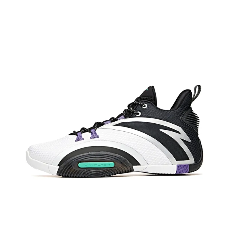 Anta UFO3.0 Sky Object 3 Low-Top Performance Basketball Shoes Men's Black White-0