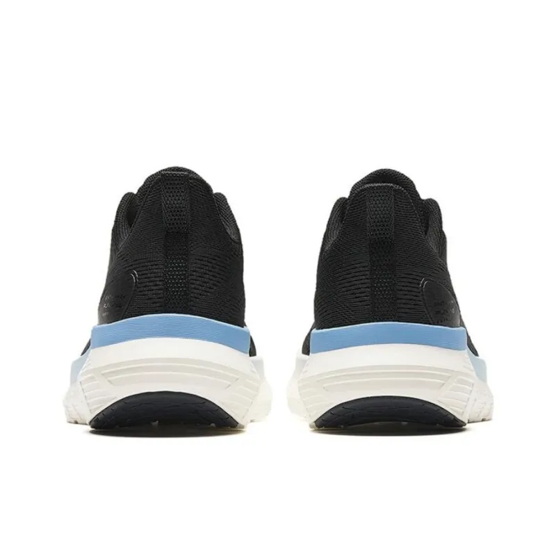 Anta Light Cloud Cushioning Wear Resistant Low Top Casual Running Shoes Women's Black-3