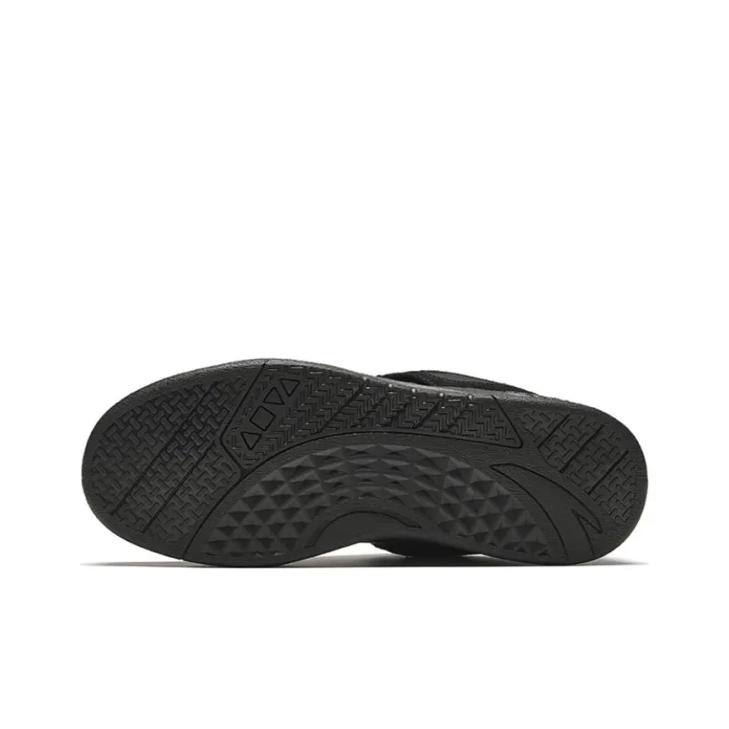Anta Aoyou PRO Wear Resistant Low Top Skateboard Shoes Men's Black-4