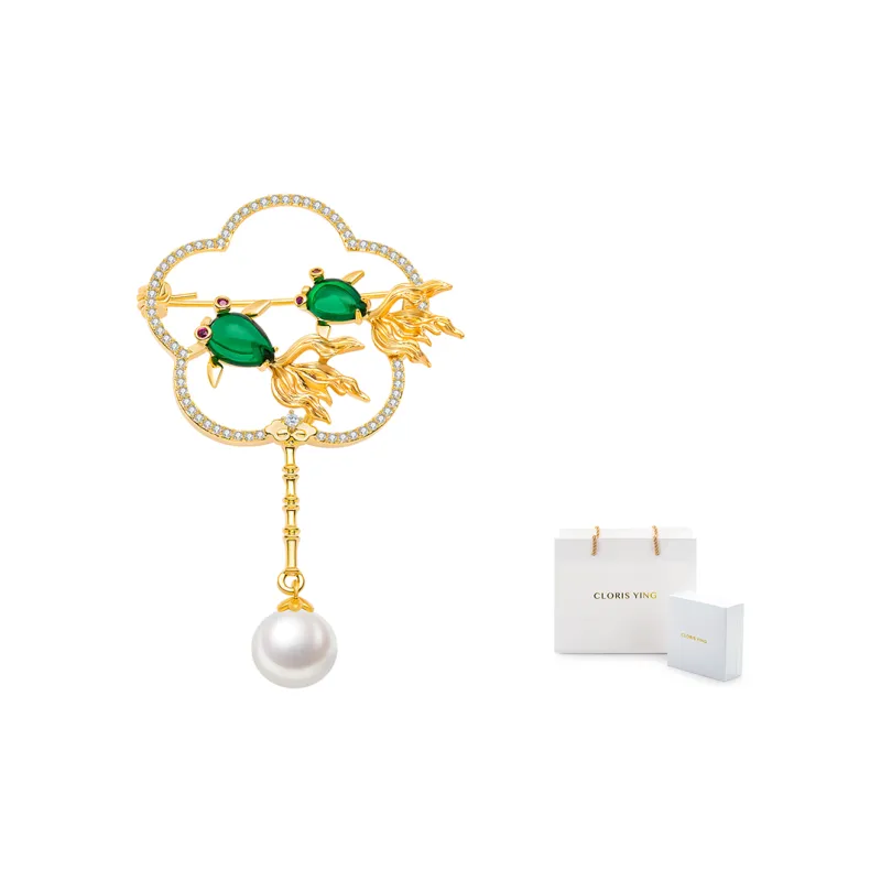 CLORIS YING Pearl Brooches Women's-0