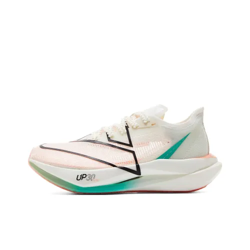 PEAK UP30 3.0 Elite Running Shoes Women's Low-Top Ultra-Light White/Green