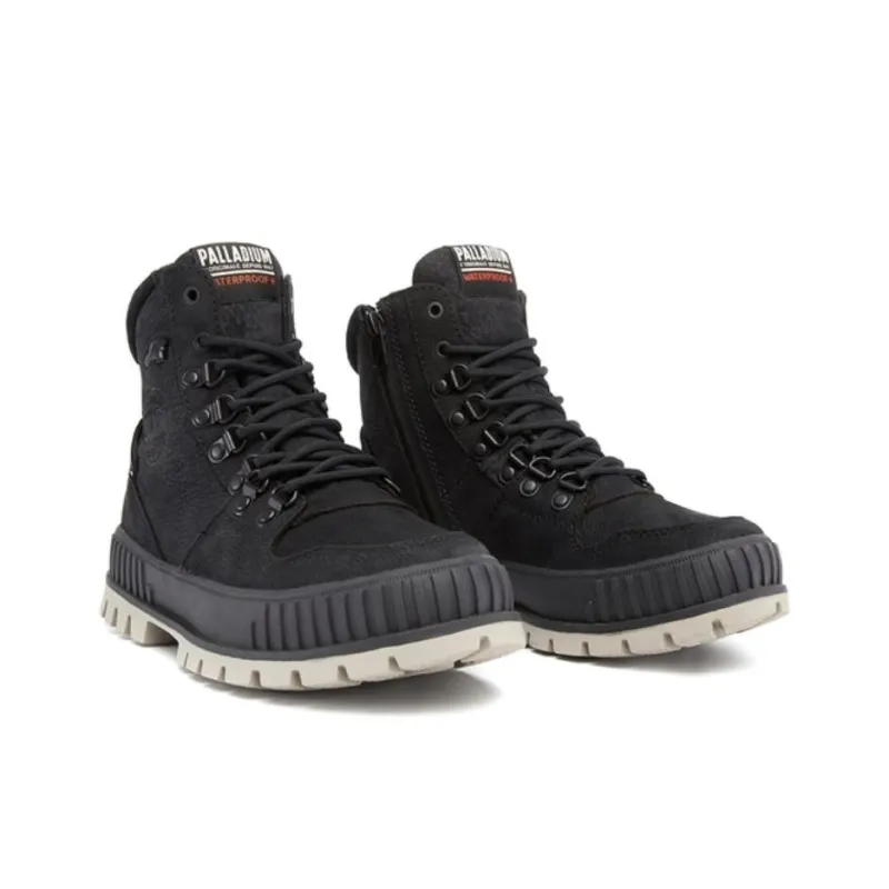 Palladium PALLASHOCK HI Ankle Boots Women's Black-4