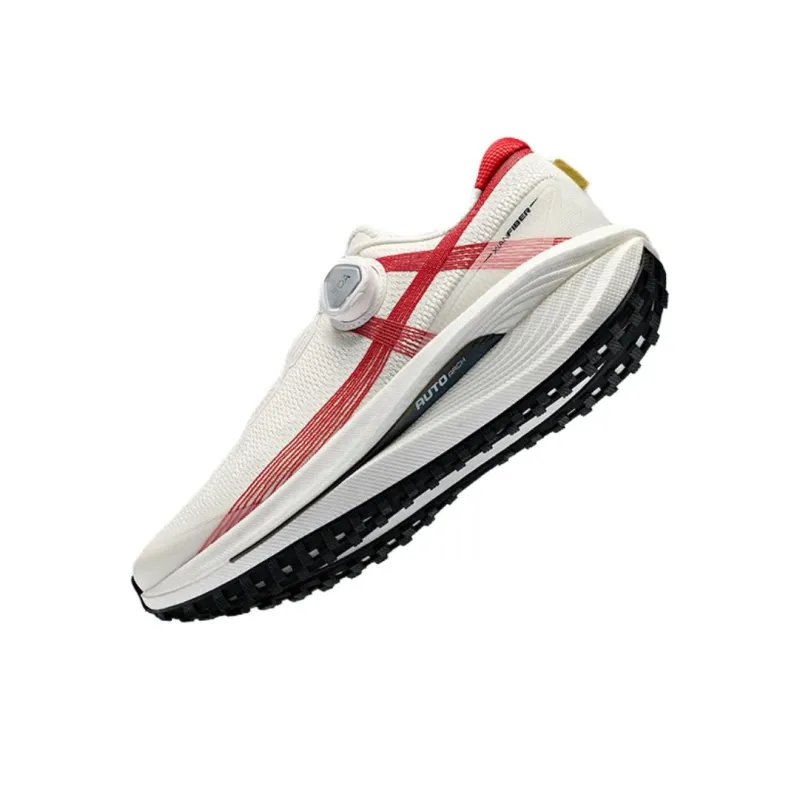 Anta Champion All Weather Series Cushioning, Wear Resistant Low Top Running Shoes Women's White Red-1