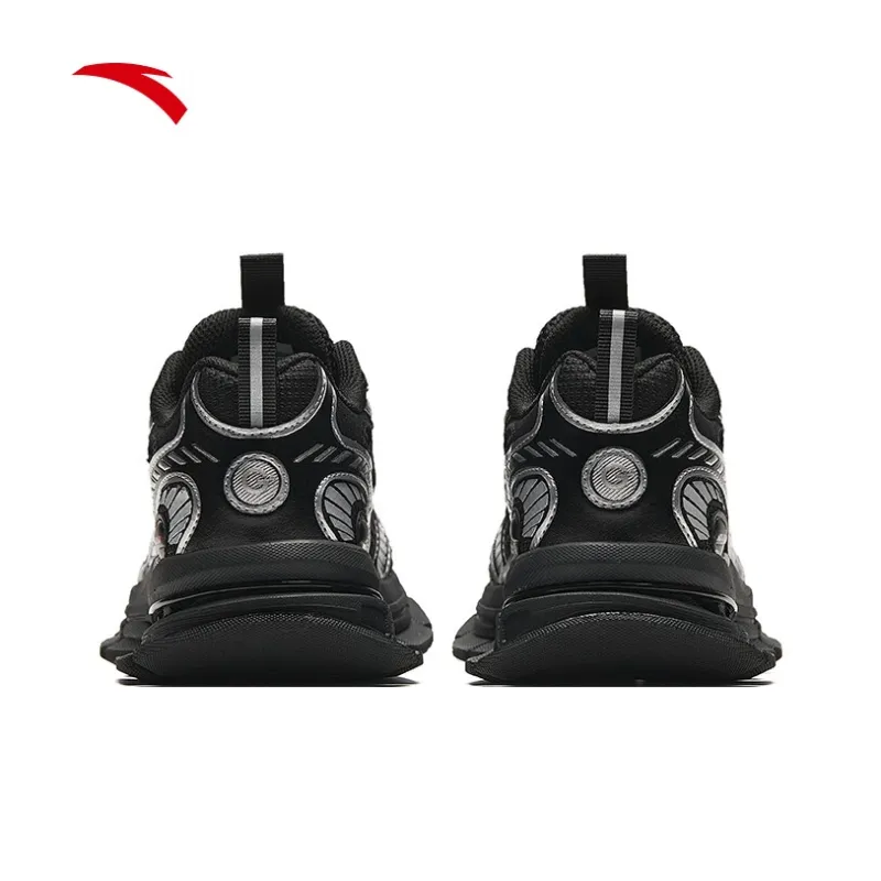 Anta Champion All Weather Series Slip Resistant Low Top Running Shoes Women's Black-3