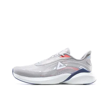PEAK Flick 002 Anti Slip Wear Resistant Low Top Running Shoes Light Gray