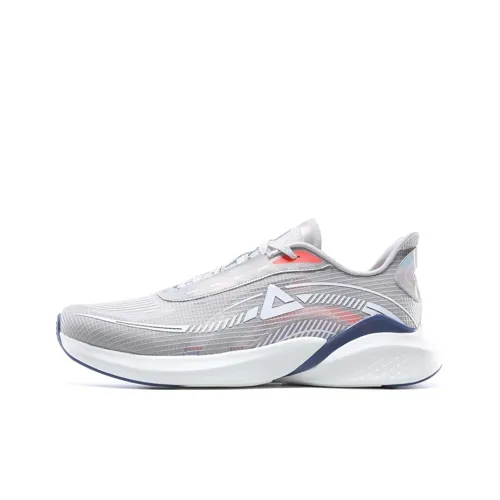 PEAK Flick 002 Running Shoes Men Low-Top Light Gray