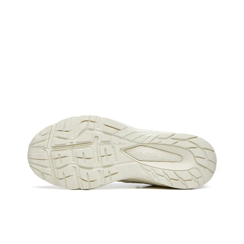 Anta AT951 Low Top Sports Casual Shoes Men's Beige White Green-4